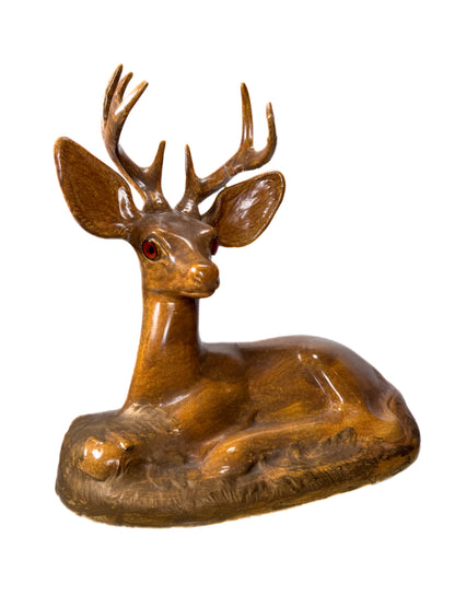 Vintage Home Decor - Ceramic Statue - Mid Century Deer