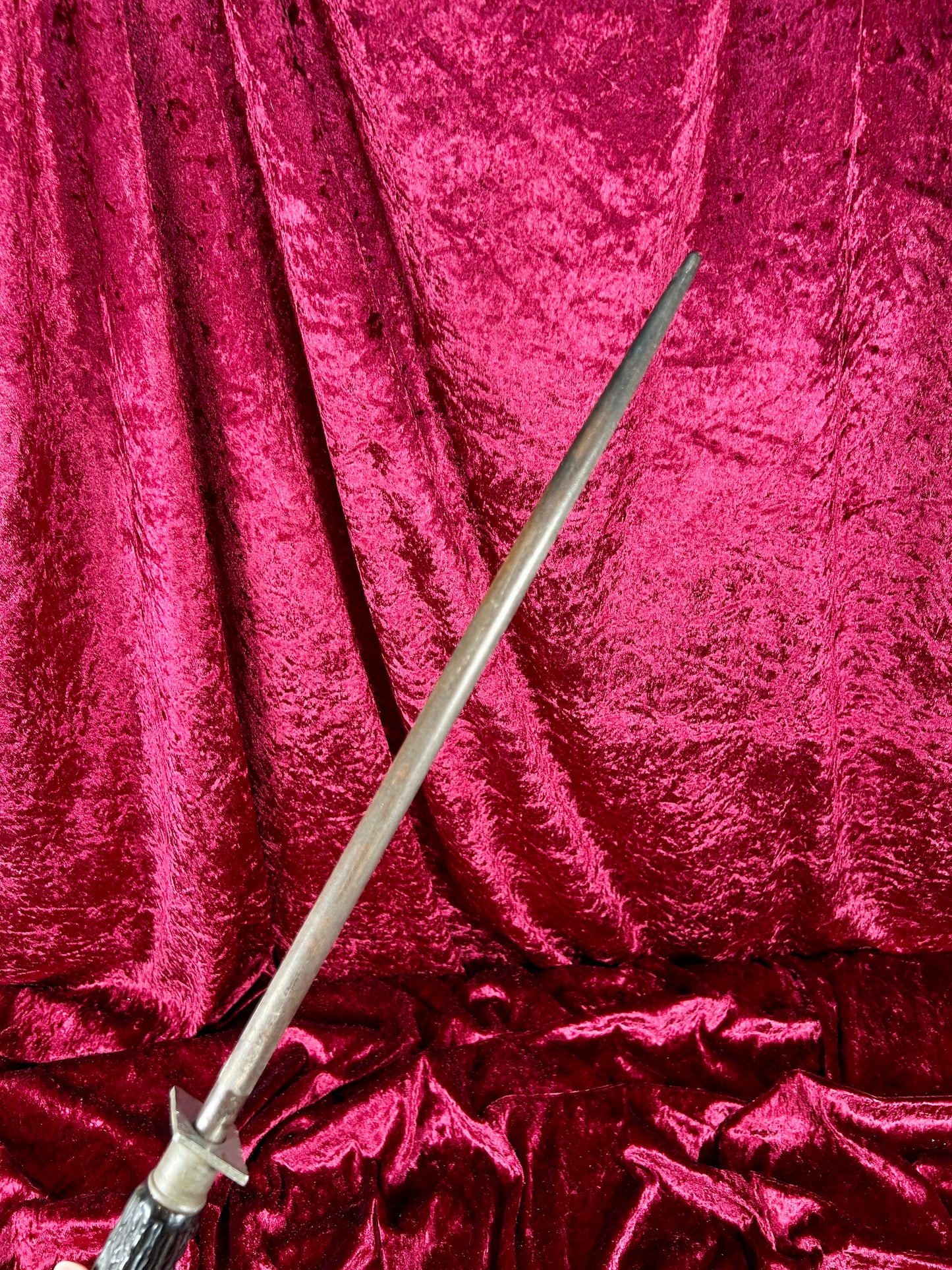 Vintage Kitchen - Stag Handle Knife Sharpener - Keen Kutter - 19.5"