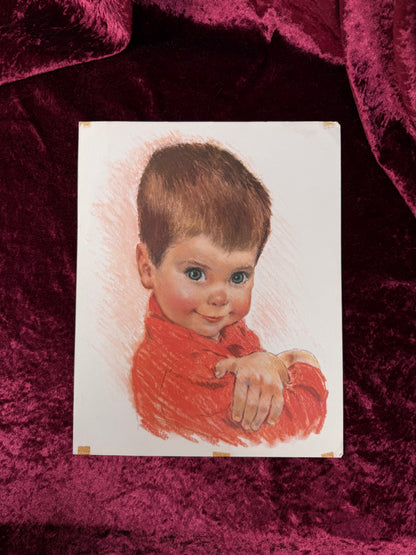 Vintage Ephemera - 1960s Print - "All American Boys" - Northern Paper Mill