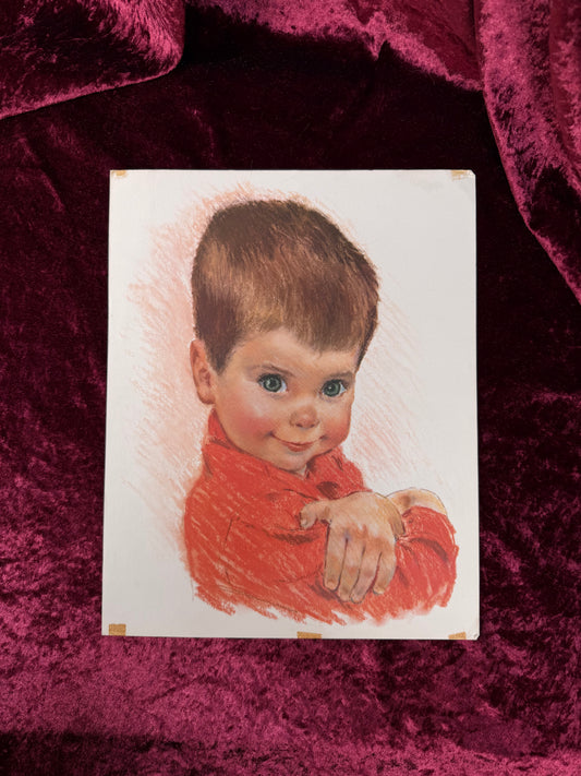 Vintage Ephemera - 1960s Print - "All American Boys" - Northern Paper Mill