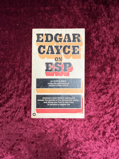 Vintage Paperback Book - ESP - Edgar Cayce - 1976