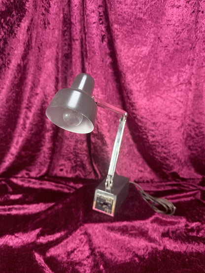 Vintage Metal Desk Lamp - Adjustable Task Light Art Specialty Company USA