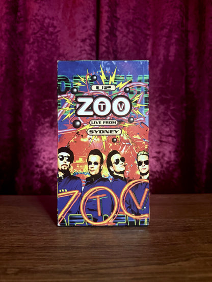 VHS - U2 Zoo TV - Live from Sydney - Concert Video - 1994
