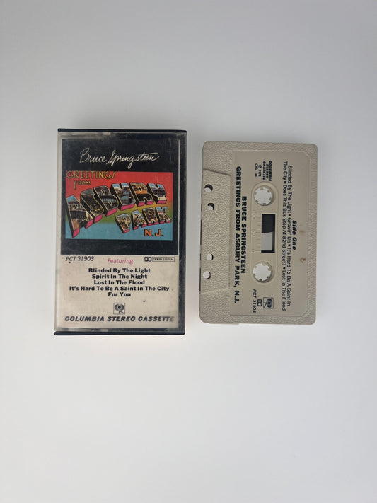 Cassette Tape - Bruce Springsteen - Greetings from Asbury Park -