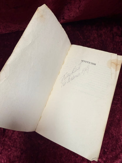 Vintage Paperback Book - Mysticism - Evelyn Underhill - 1961