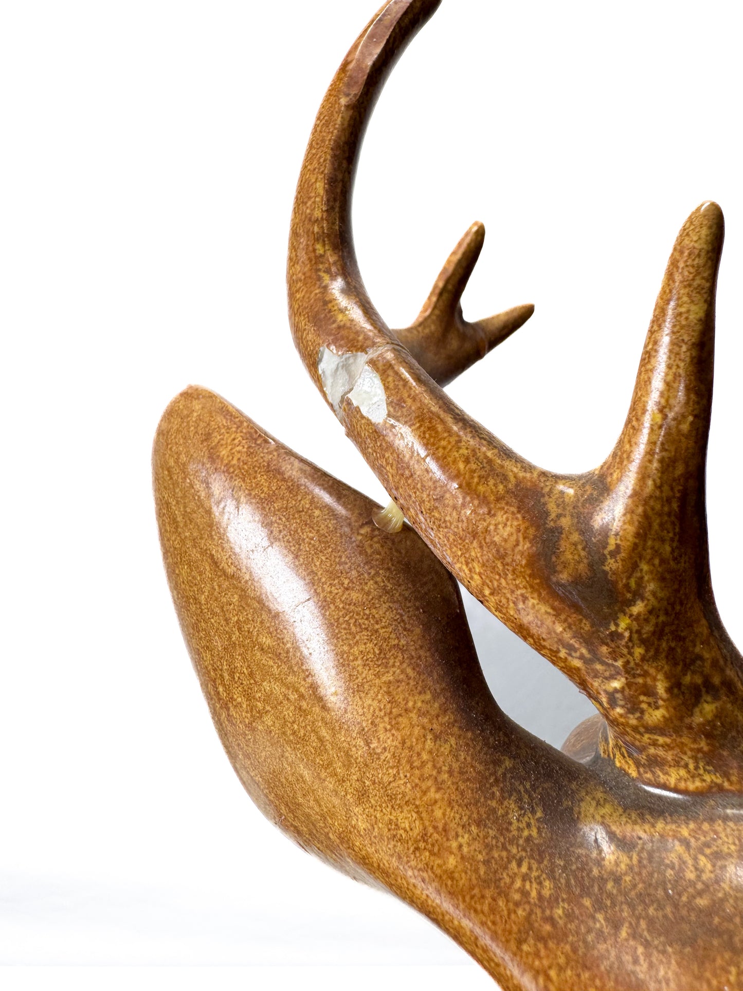 Vintage Home Decor - Ceramic Statue - Mid Century Deer