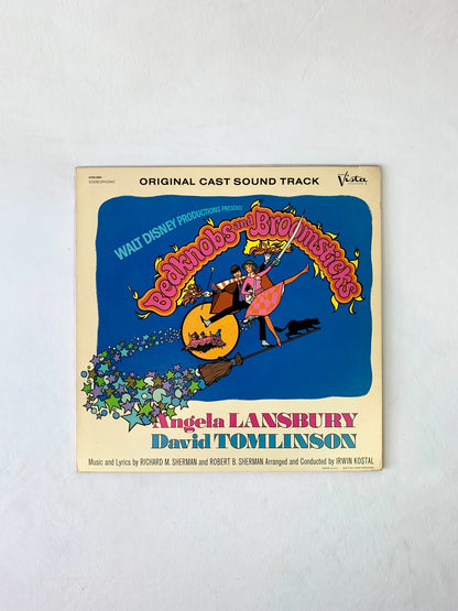 Vinyl Record - Bedknobs and Broomsticks Original Cast Soundtrack - 1971 Walt Disney Productions