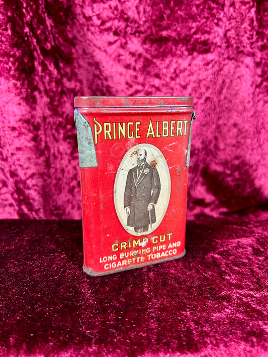 Vintage Tobacciana - Tobacco Tin - Prince Albert / Crimp Cut - #1