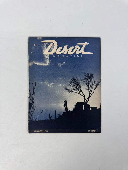 Vintage Ephemera - The Desert Magazine - December 1943