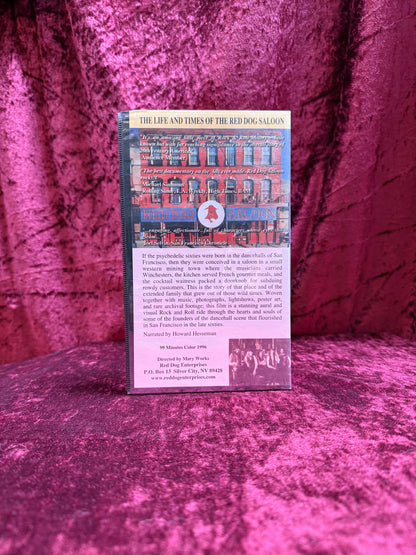 VHS - The Life & Times Of The Red Dog Saloon - 1996