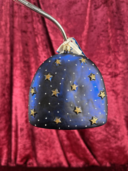 Vintage Christmas - Handblown Glass Ornament - Howling Coyotes - Chris Bubany - Poland