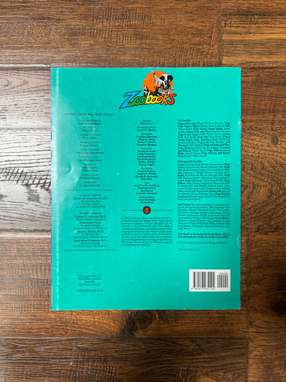 Vintage Ephemera - Magazine - Zoobooks - Whales - 1986
