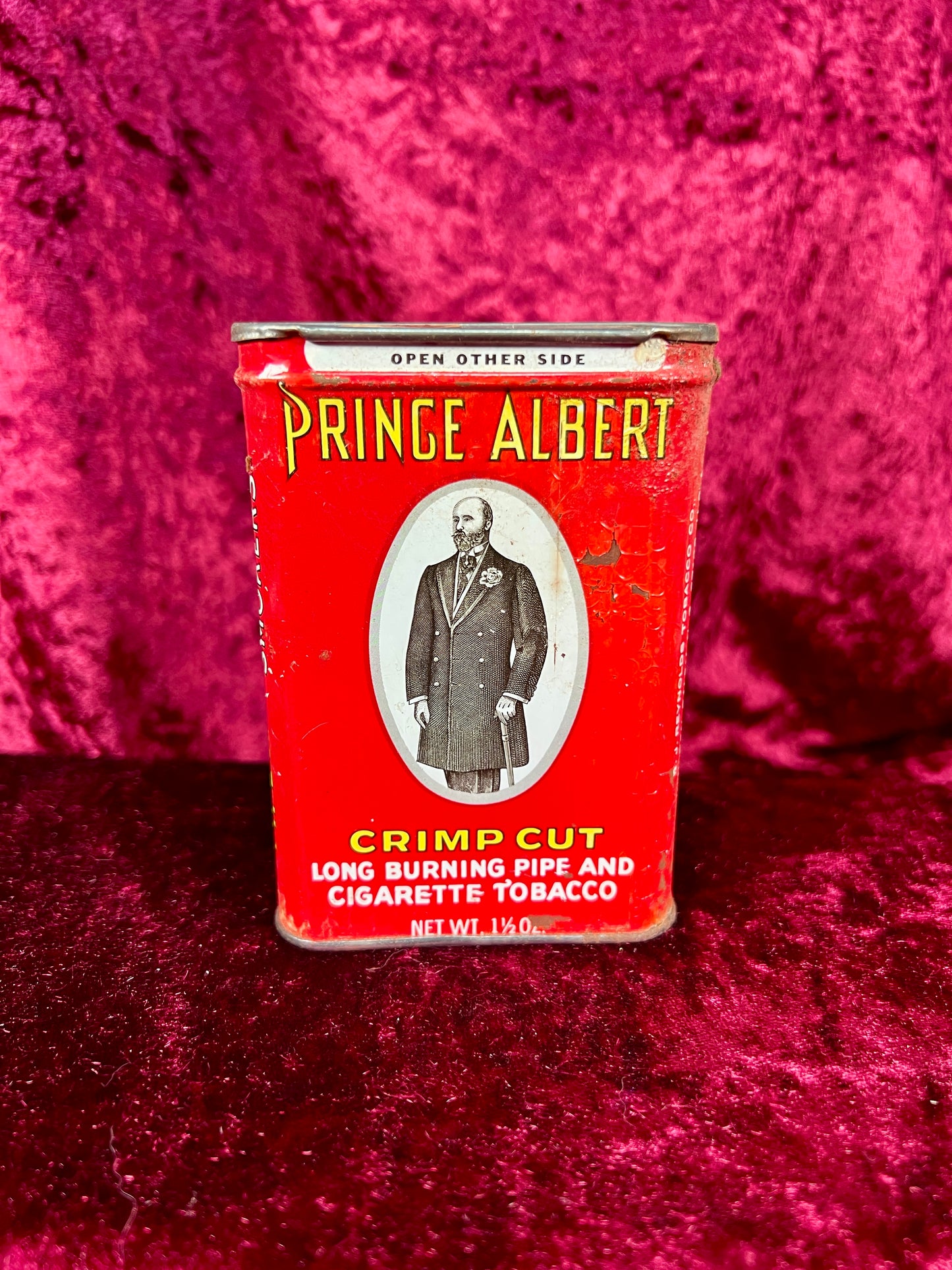 Vintage Tobacciana - Tobacco Tin - Prince Albert / Crimp Cut - #2