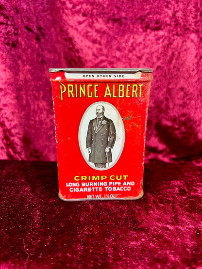 Vintage Tobacciana - Tobacco Tin - Prince Albert / Crimp Cut - #2