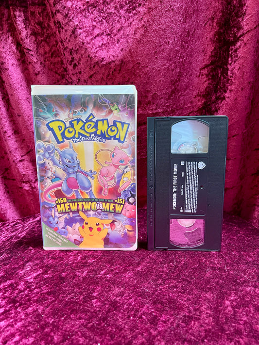 VHS - Pokémon The First Movie - Mewtwo Vs. Mew - 2000