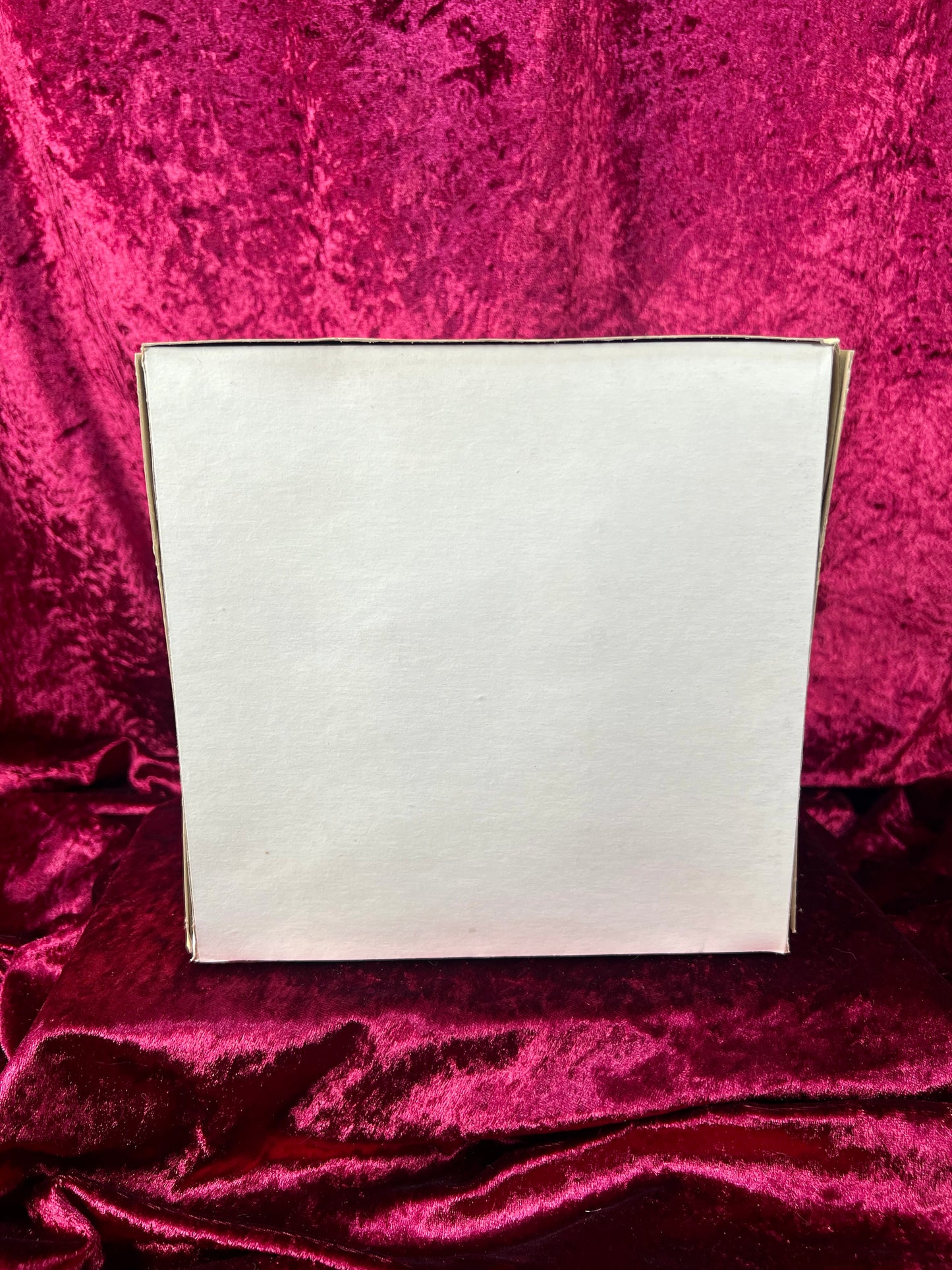 Vintage Christmas - Glass Ornament Set - Solid Red - Holly - Made In USA