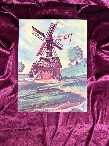 Vintage Art Instruction Magazine - It's Fun To Paint Old Shacks & Barns Walter T. Foster Guide