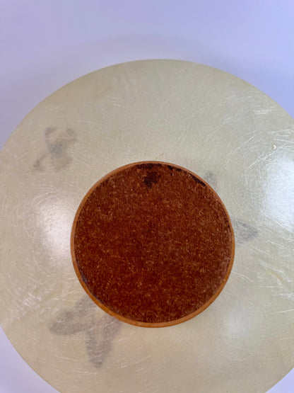 Vintage Kitchen - Butterfly Spaghetti Fiberglass 2-Tier Serving Tray - 1960s