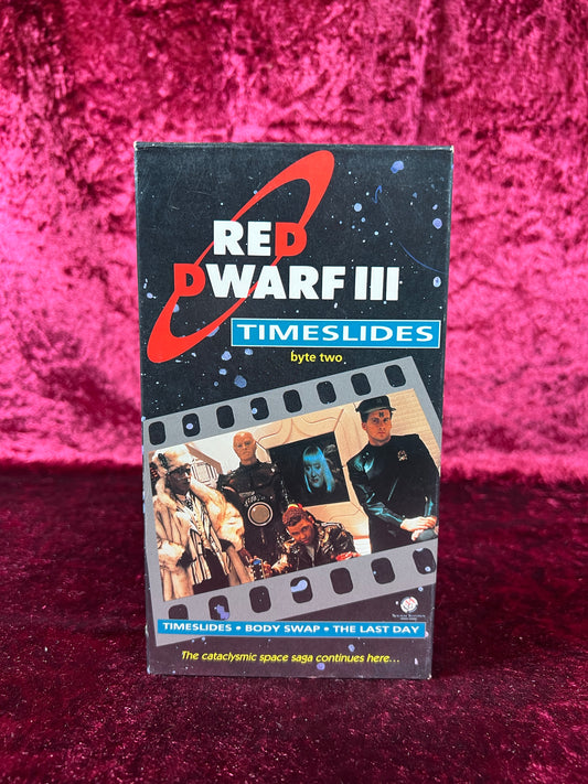 VHS - Red Dwarf III: Timeslides Byte Two - 1989