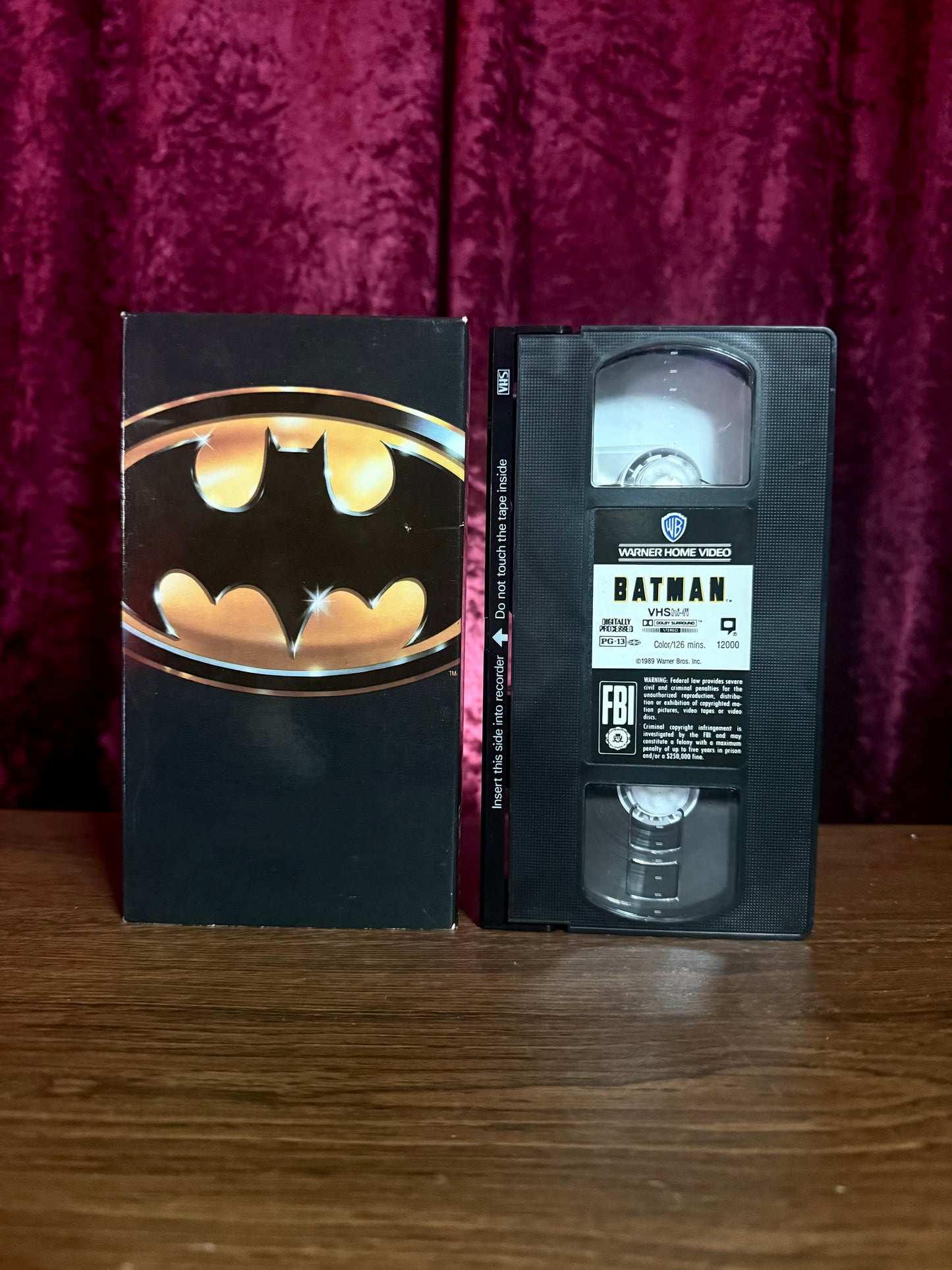 VHS - Batman - 1989