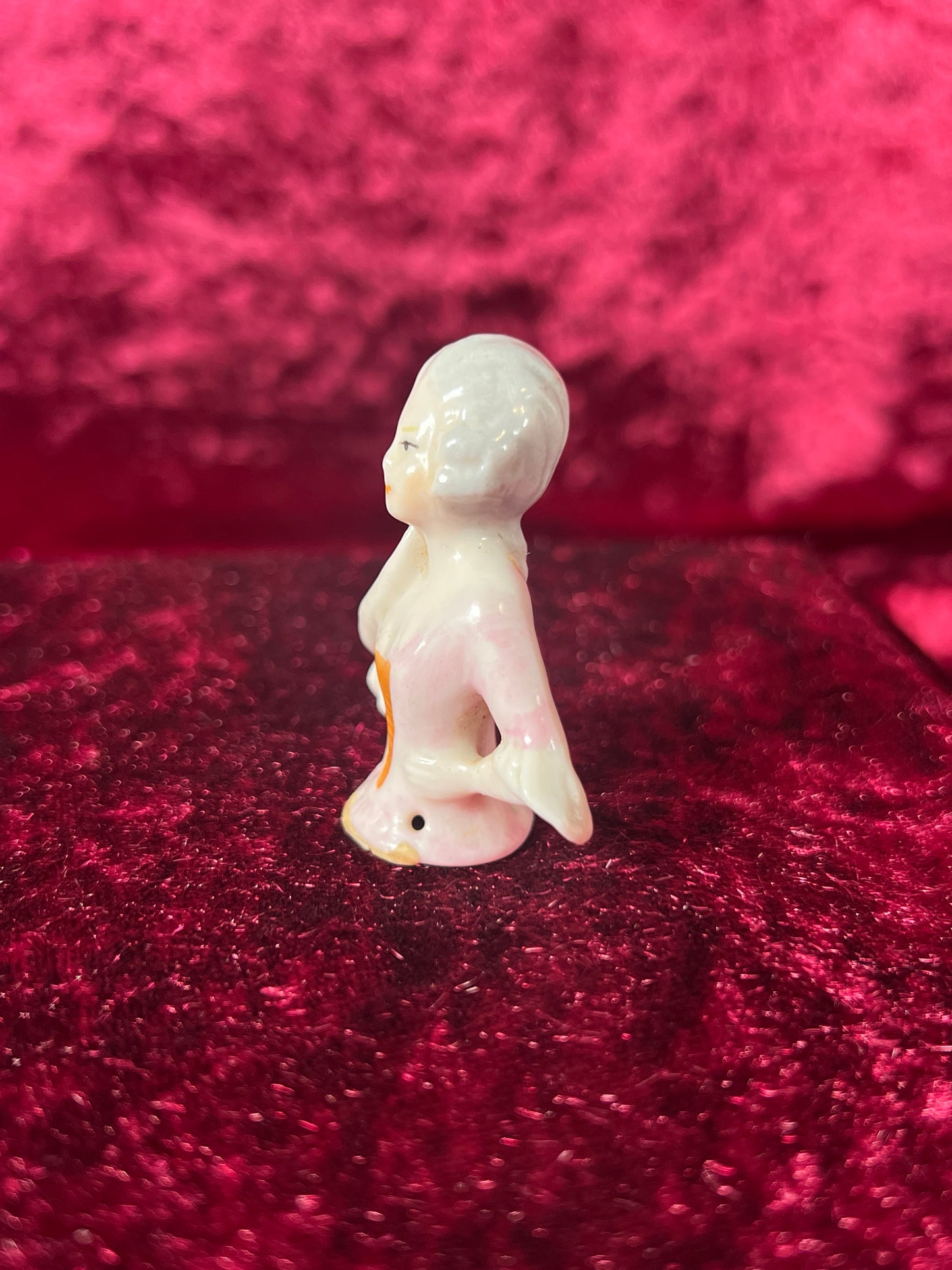Vintage Figurine - Porcelain Miniature - French Rococo Noble Lady