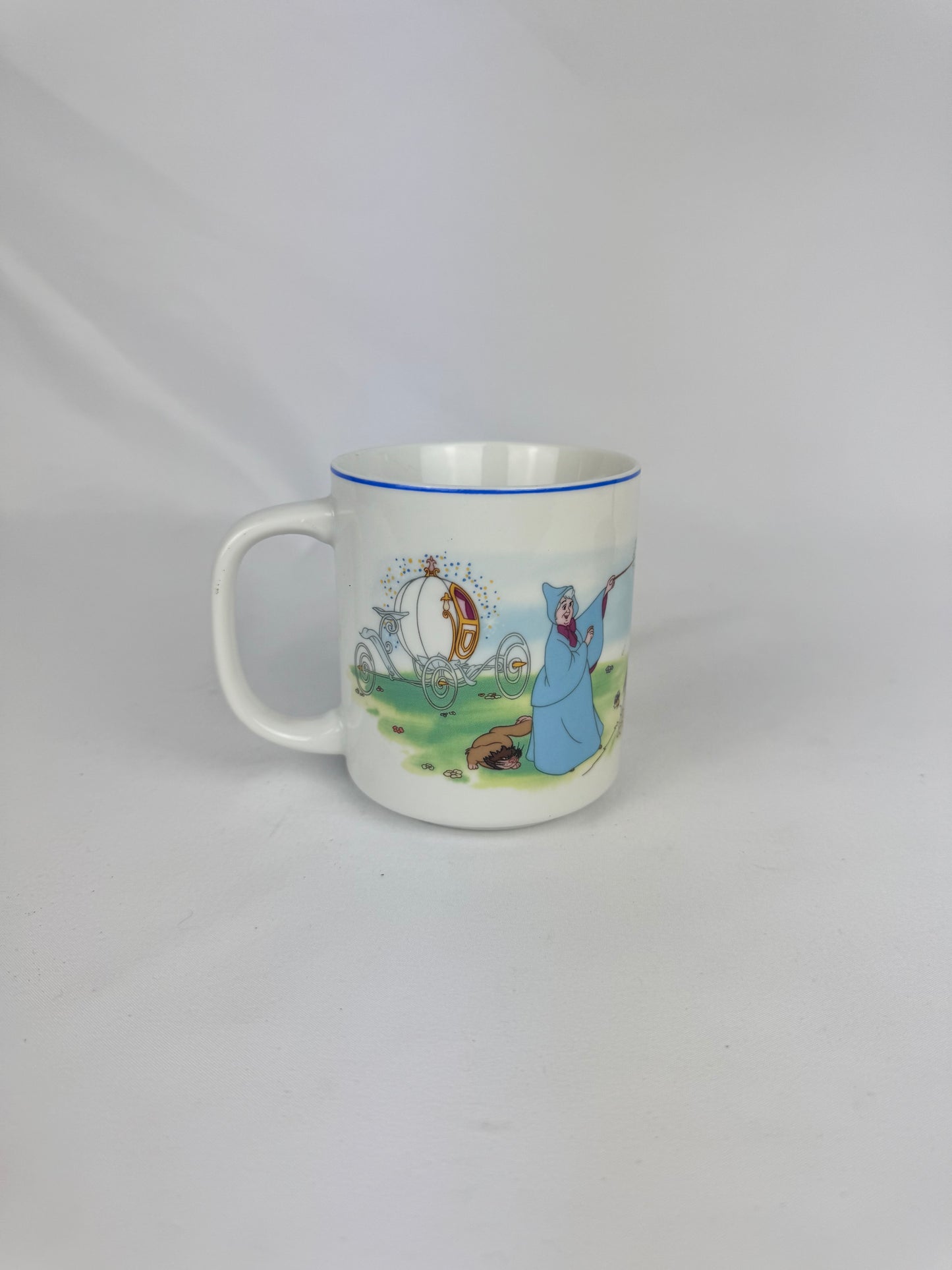 Vintage Collectible Disneyland Park Porcelain Mug - Cinderella