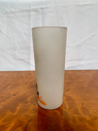 1950s Blakely Gas & Oil Company Frosted Highball Tumbler - Arizona Century Plant