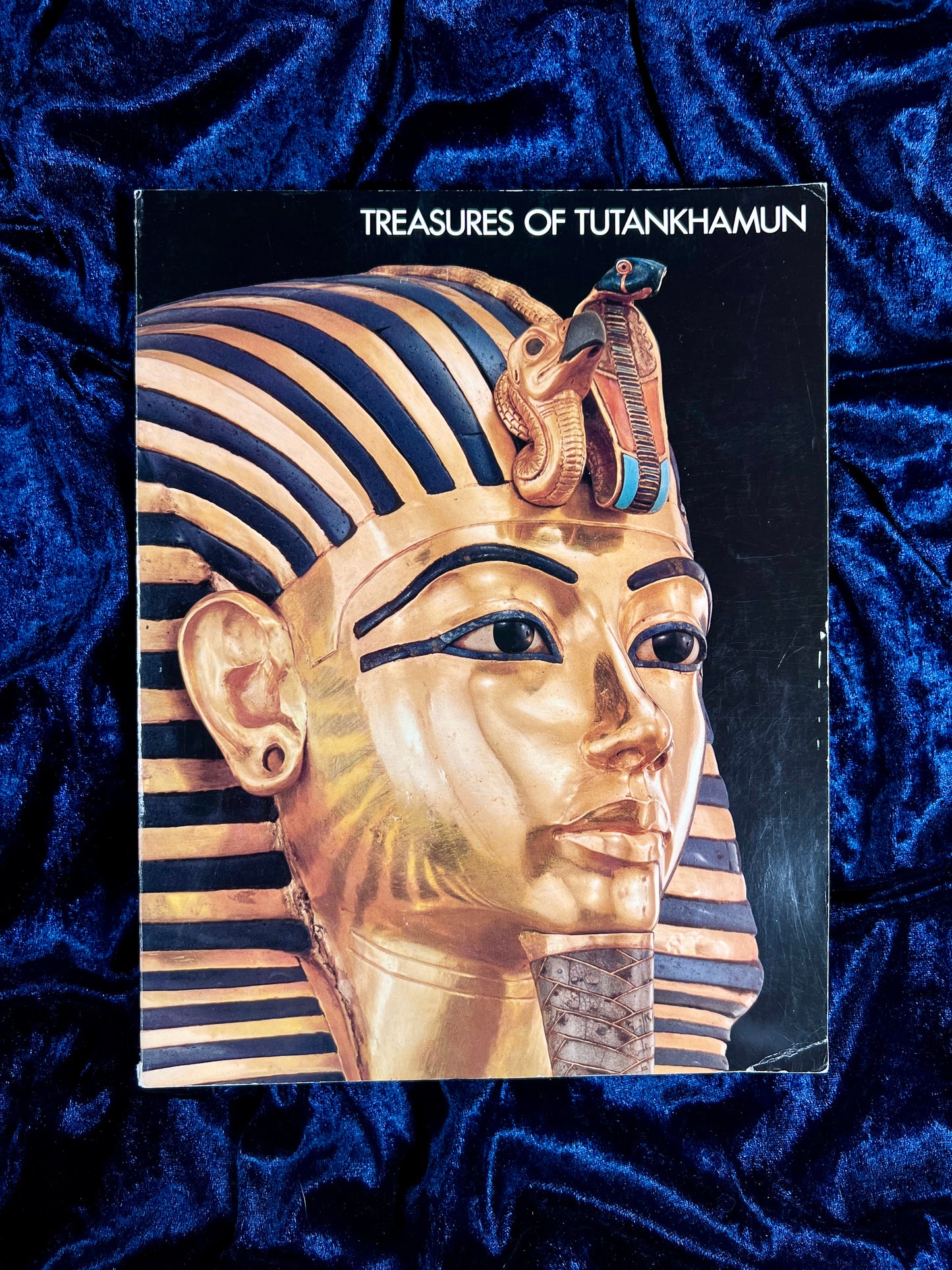 Vintage Treasures of Tutankhamun Exhibition Catalog - 1976 Metropolitan Museum Egyptian Art Book