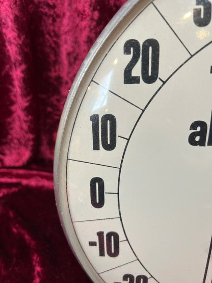 Vintage Metal Advertising Thermometer - Value Rated Used Car Novelty Sign