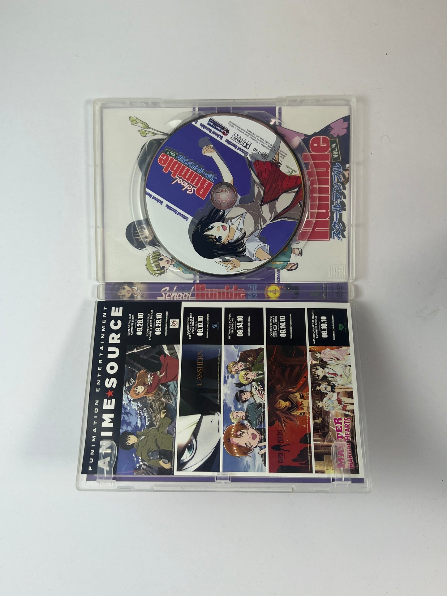 DVD - School Rumble - Volume 4 - English / Japanese - FUNimation - 2007