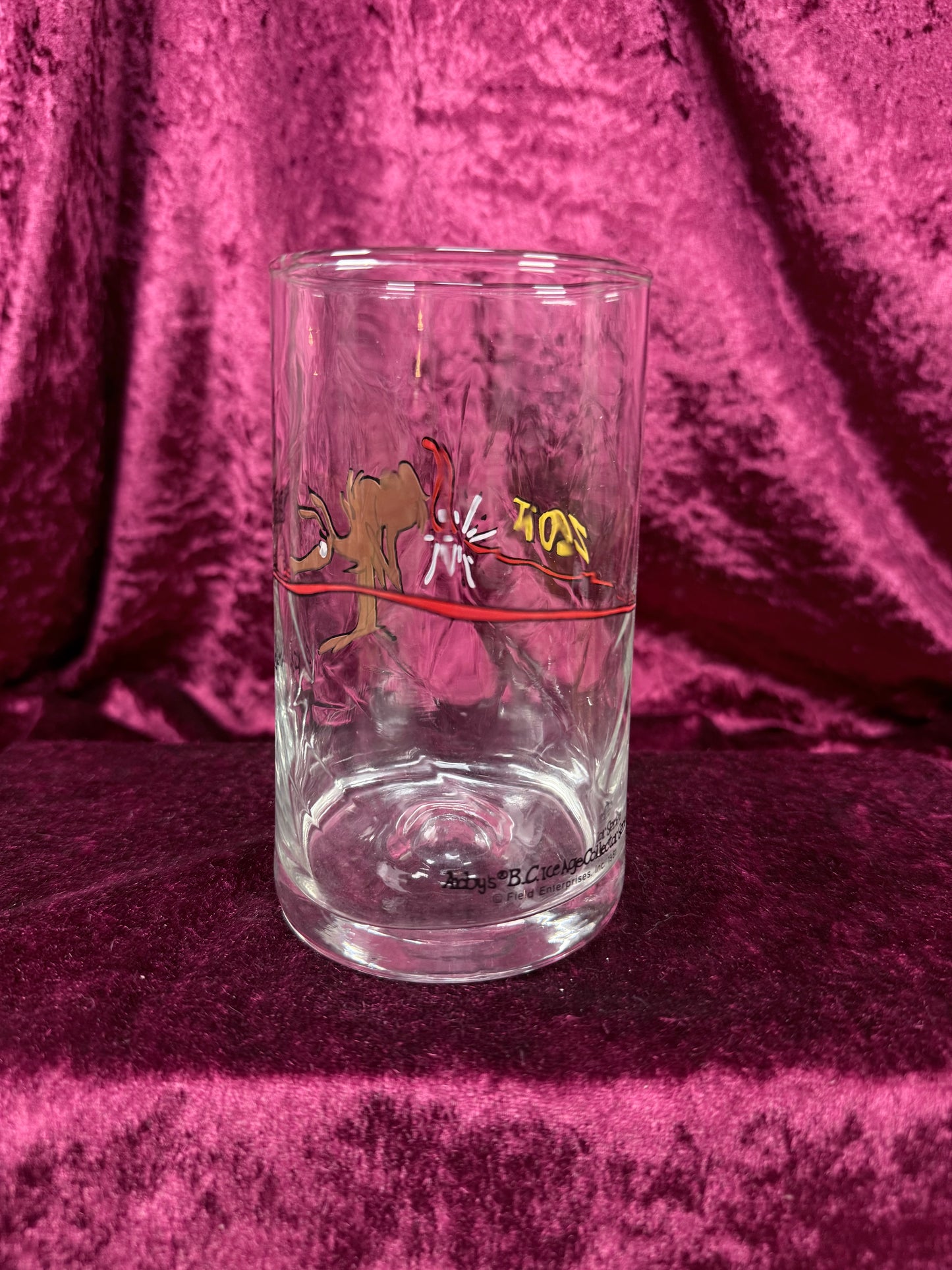 Vintage Arby's 1981 Glass Tumbler – B.C. Comics Anteater Collector Series