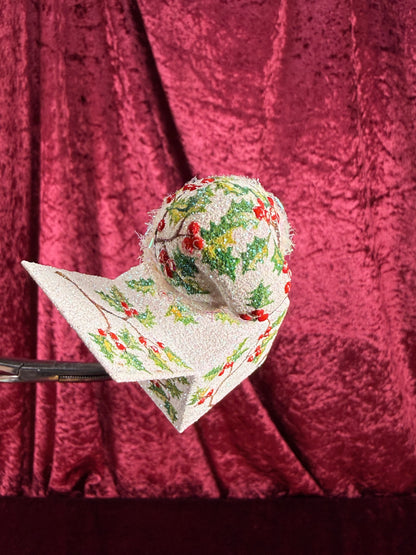 Vintage Christmas - Handblown Glass Clip On Ornament - Christmas Jack-In-The-Box - Patricia Breen - Poland