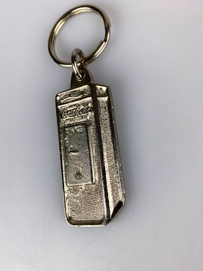 1997 Coca-Cola Metal Coke Vending Machine Keychain