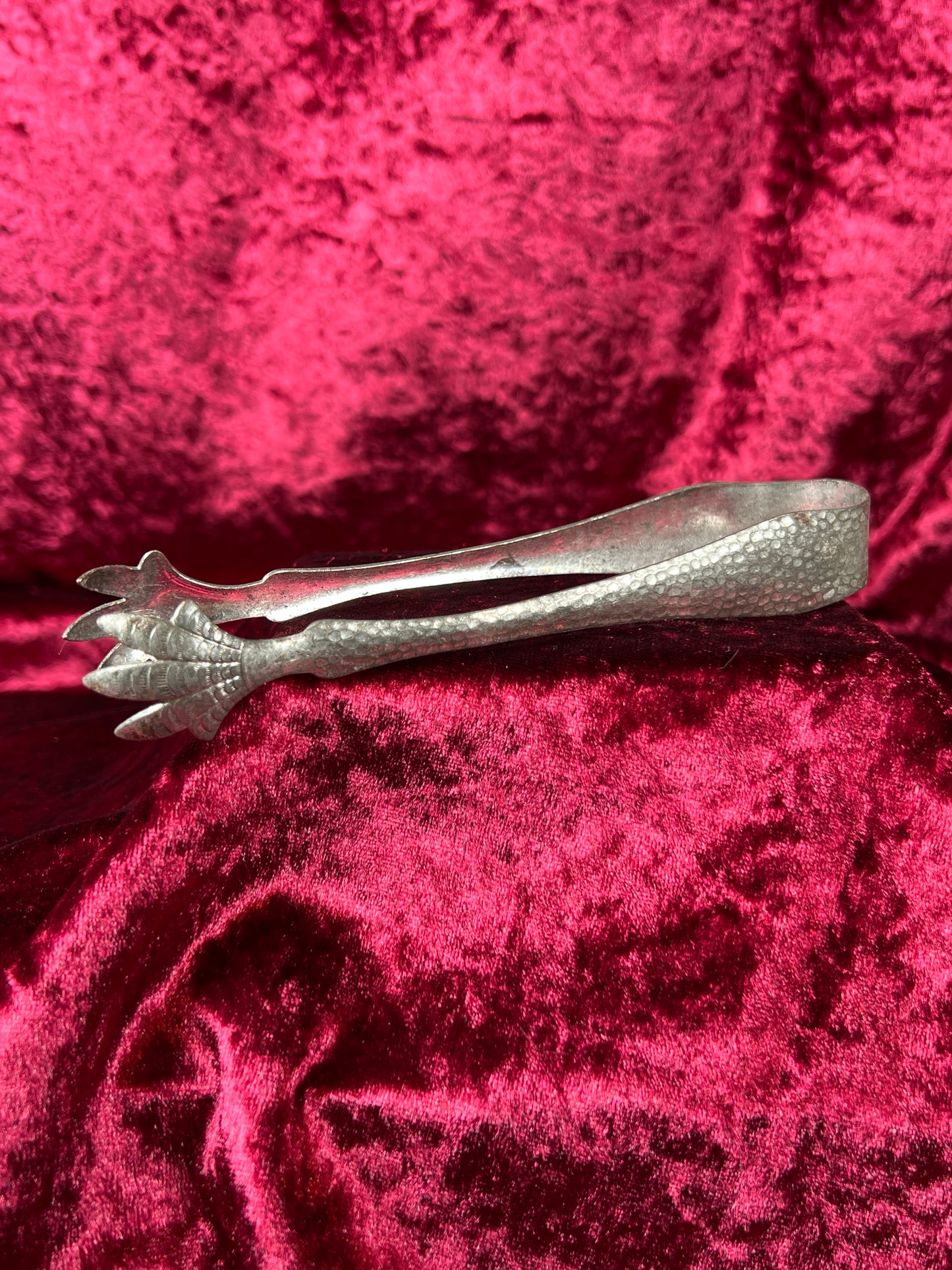 Vintage Kitchen - Sugar Cube Tongs - Scaled Dragon Claws