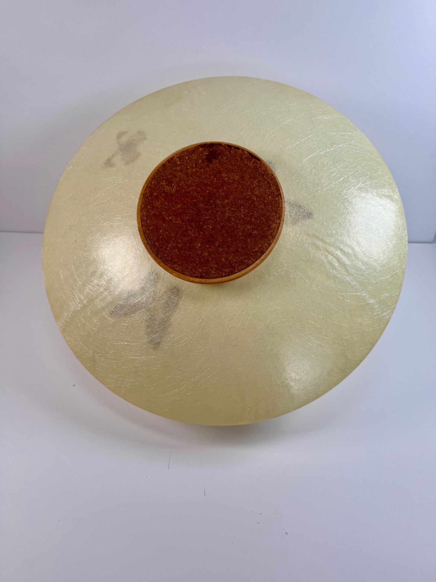 Vintage Kitchen - Butterfly Spaghetti Fiberglass 2-Tier Serving Tray - 1960s