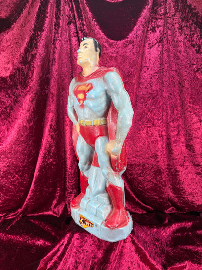 Vintage Collectibles - Superman Blow Mold Bank - Transogram - 1966