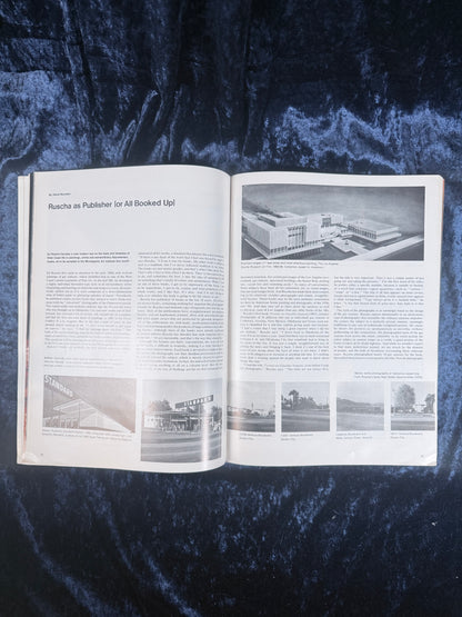 Vintage Paper ARTnews Magazine – Ed Ruscha Sweet and Sour April 1972