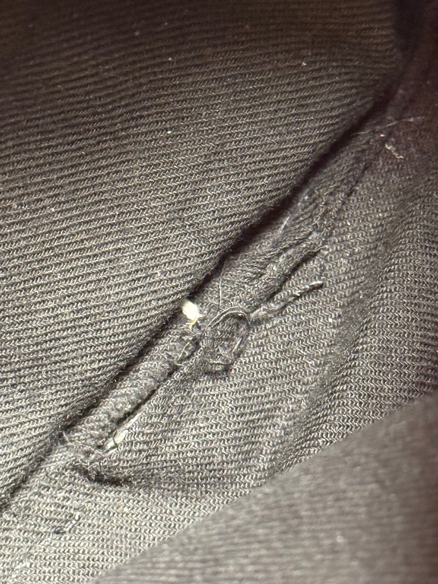 Vintage Accessories - Crossbody Purse - Black Leather - Perry Ellis America