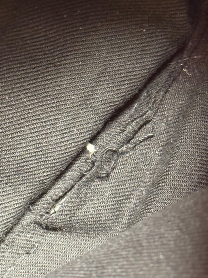 Vintage Accessories - Crossbody Purse - Black Leather - Perry Ellis America