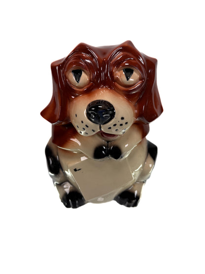 Vintage Ceramics - Beagle Dog Cookie Jar - McCoy Pottery Made in U.S.A