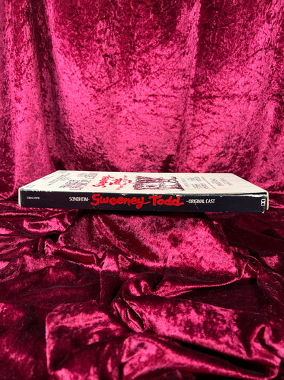 Cassette Tape - Sweeney Todd The Demon Barber of Fleet Street - Broadway Musical - 1979