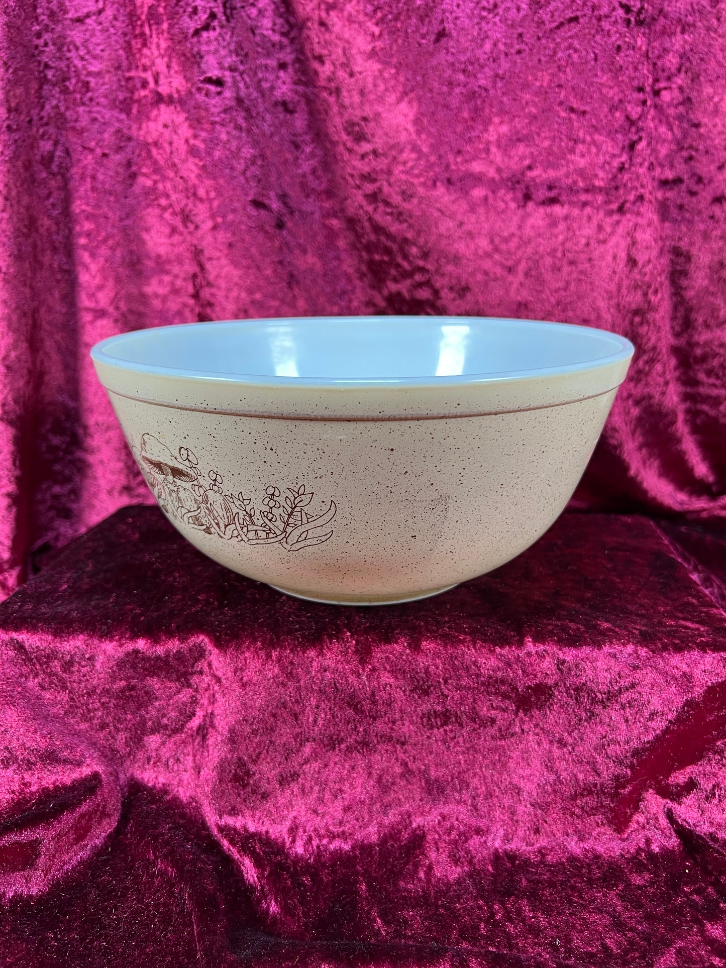 Vintage Kitchen - Mixing Bowl - Forest Fancies Mushrooms - Pyrex - 2.5L