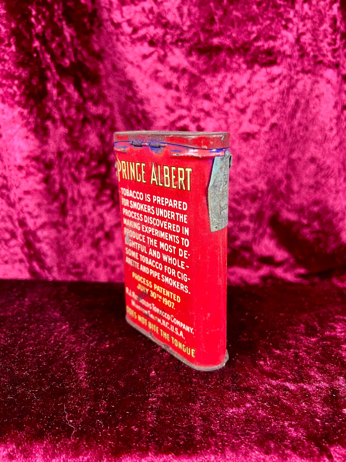 Vintage Tobacciana - Tobacco Tin - Prince Albert / Crimp Cut - #1