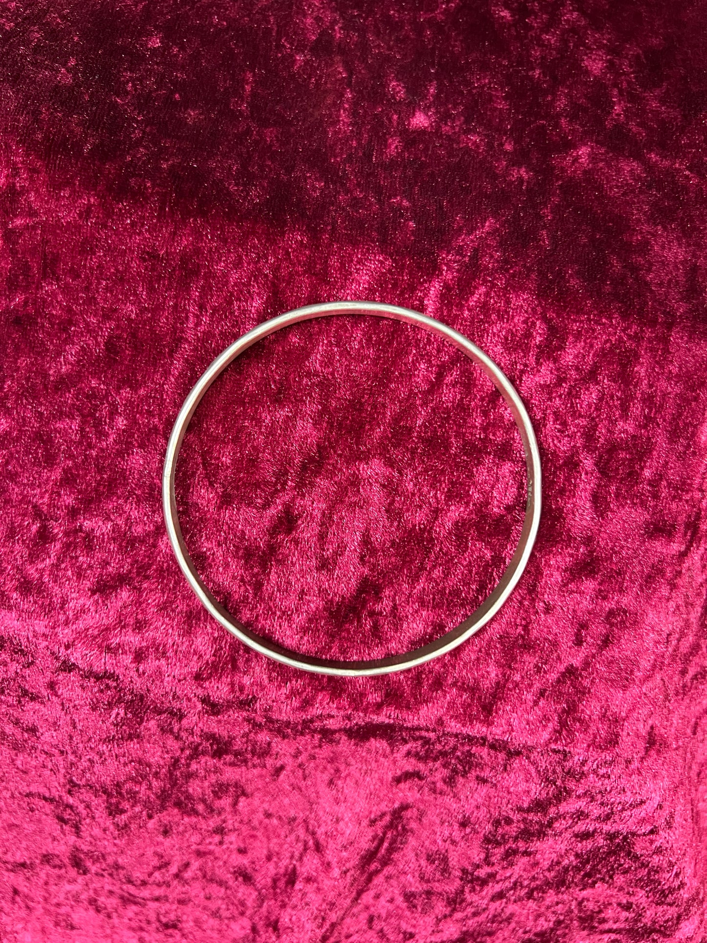 Vintage Jewelry - Bangle Bracelet - 925 Sterling Silver - Stamped Corn - Taxco