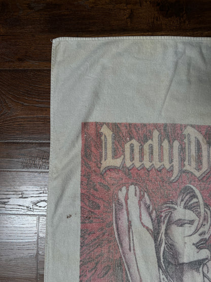 Vintage 1994 Lady Death Cotton Beach Towel - Brian Pulido Chaos Comics Hilasal
