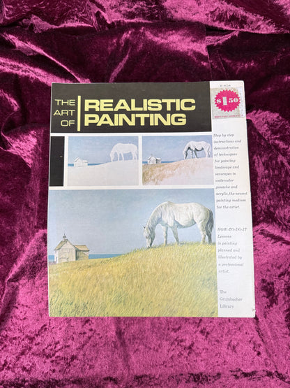 Vintage Art Instruction Magazine - Realistic Painting Grumbacher Guide