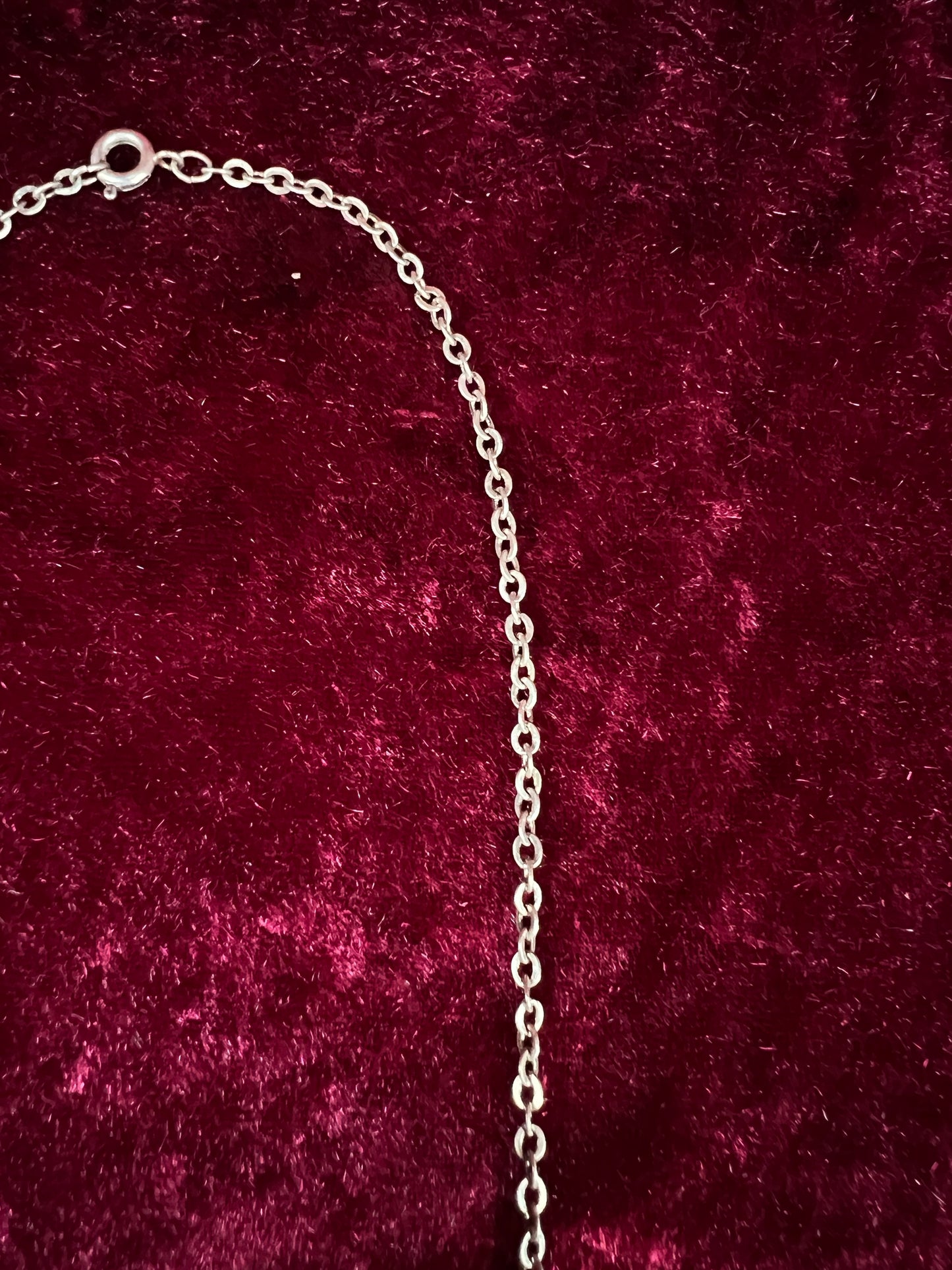 Vintage Sterling Silver Saint Christopher Necklace - Religious Medal Pendant