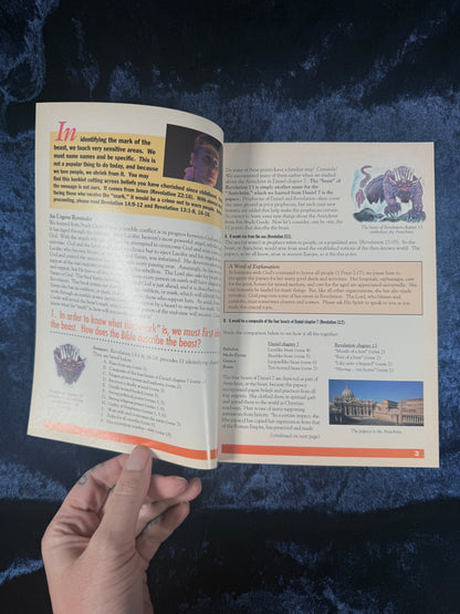 Vintage Amazing Facts Study Guide Booklet - The Mark of the Beast - Early Edition