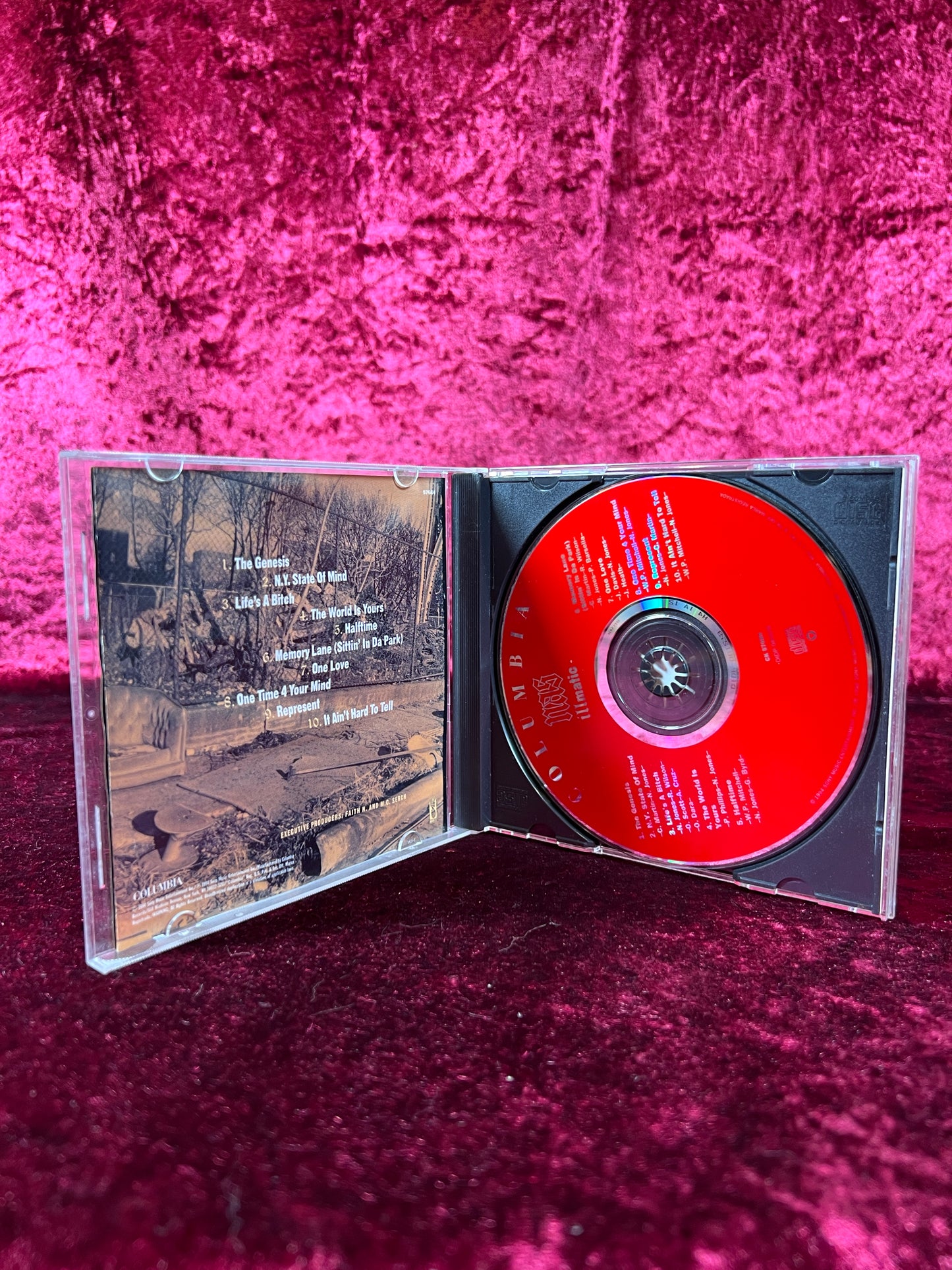 CD - Illmatic - Nas - Columbia Records - 1994