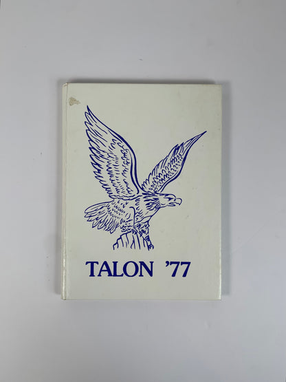 Vintage Yearbook - 1977 Talon - Chester County Jr. High - Henderson, Tennessee